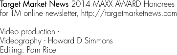 Target Market News 2014 MAXX